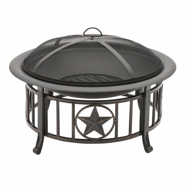 Millwood Pines Hytop Steel Charcoal/Wood Burning Fire Pit | Wayfair